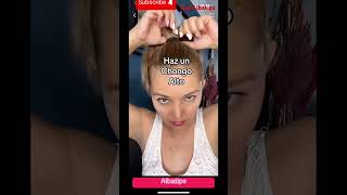 Peinado Chongo Con Gajos