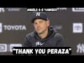 Aaron Boone THANKS Oswald Peraza after Yankees COMEBACK win - Postgame Interview - Angels vs Yankees