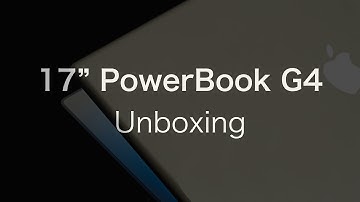 17" PowerBook G4: Unboxing (High-Res/Late 2005) | The PowerPC Hub