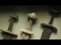 Viking swords, spears, axes, bosses - National Museum of Ireland