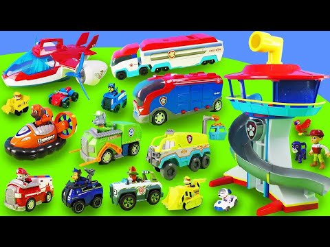 1h of fun with Paw Patrol toys: observation tower and much more in the video mix!