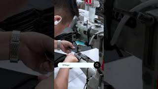 PU & Lining Stitching — Clean edges, premium finishing touch  ✨ #bagfactory #sewing #gfbags #fyp