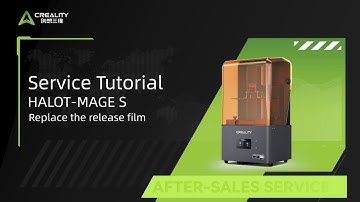 Service Tutorial HALOT-MAGE S Replace the release film