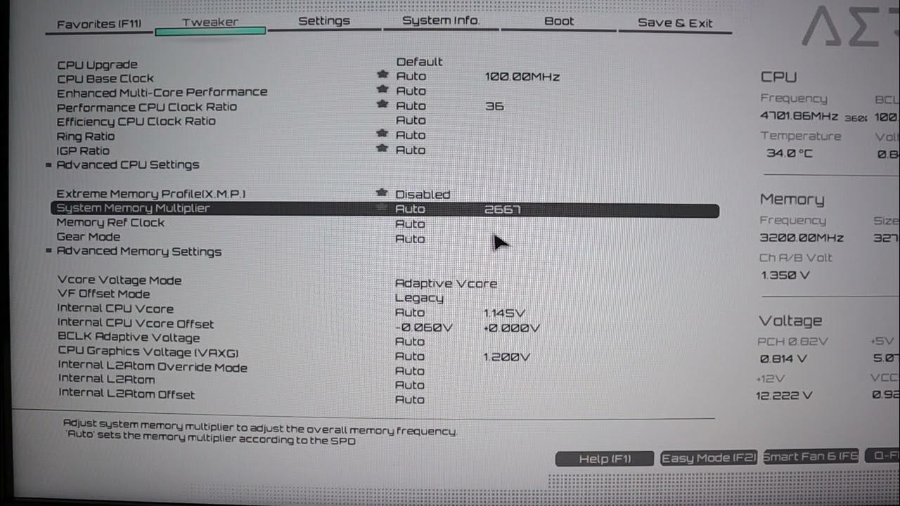 How to change Your XMP Profile on your Gigabyte Motherboard YouTube
