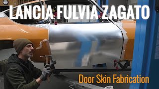 Lancia Fulvia Zagato S1: making of the door skin