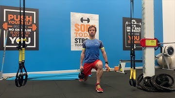 Offset split squat