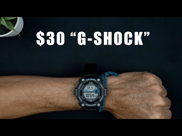 CASIO STANDARD WS-1300H-1AV | CHEAP VERSION OF G-SHOCK - YouTube