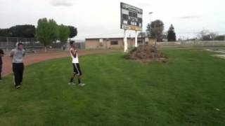 Rosa asking Deondre to Sadies 2012