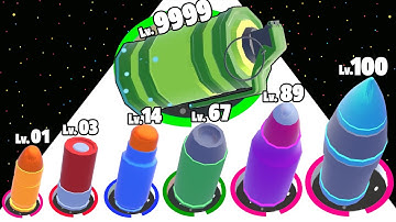 Weapon Attack Hole - Level Up Weapon Max Level Gameplay (Attack Hole Game)