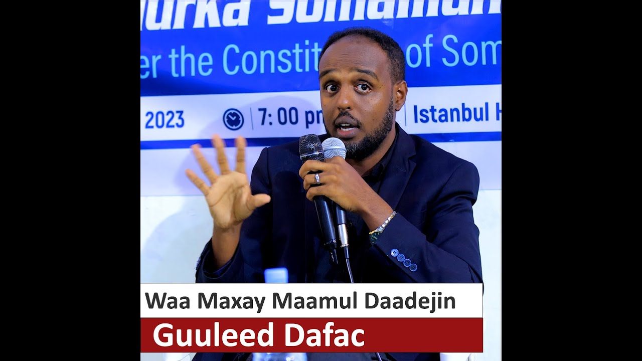 Waa Maxay maamul Daadejin Maxayse Faydo u leedahay Dadka  Garyaqaan Guuleed Dafac