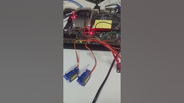 jetson tx 와 pca9685 그리고 서보모터 놀이