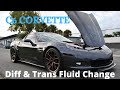 C6 Corvette Diff & Trans fluid change