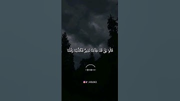 أجمل حالات واتس اب قرآن بصوت القارئ ماهر المعيقلي/#سورة_الملك#القرآن_الكريم #ماهر_المعيقلي/#7/#quran