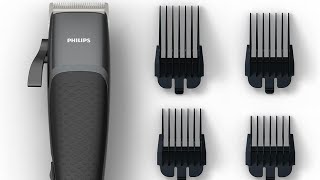 Philips Hair Clipper Hc3100/13 With 4 Click-On Combs #clipper#philips