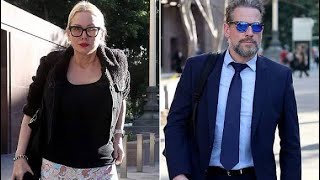 Alice Evans leaves court after Ioan Gruffudd wins restraining order renewal