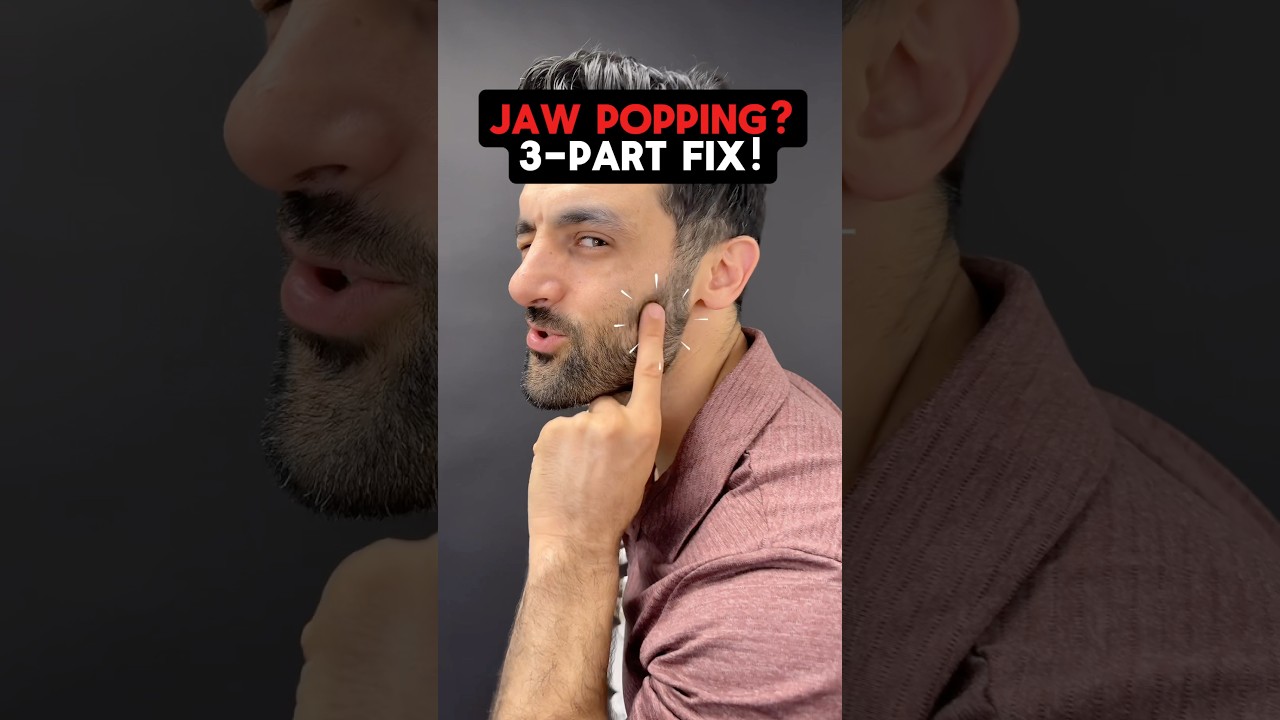 JAW Popping? Try This 3-Part Fix!