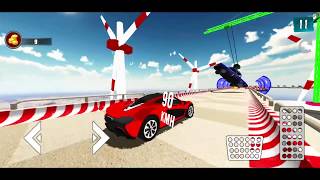 Water Surfing Car Stunts simulator ||android gameplay||new games screenshot 5