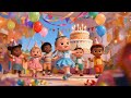 Happy Birthday Song for Kids | New English Birthday Song 2025 | Fun Animated Kids Birthday| Puchiloo
