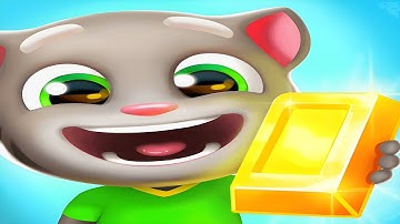 Tom Gold Run 3D - All Levels (Android, IOS) Gameplay