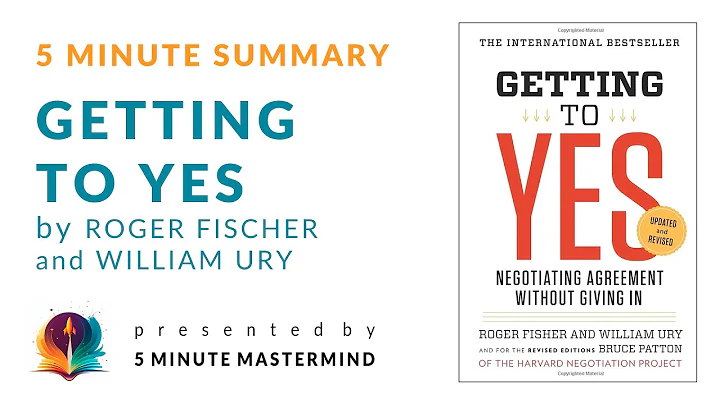 Getting To Yes By Roger Fisher and William Ury - 5 Minute Book Audio Summary with Subtitles