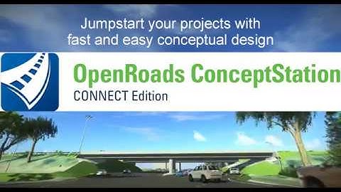 OpenRoads ConceptStation - conceptual design in hours not days!