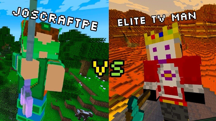 Elite tv man vs joscraft (Mi POV);Aprieta y gana.