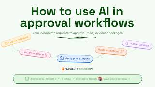 How to use AI in approval workflows