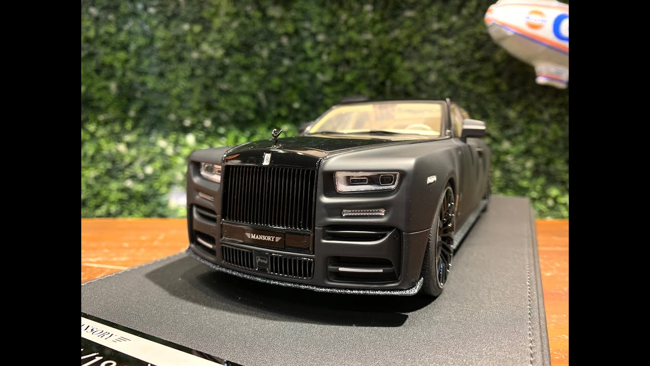 Ô Tô Mô Hình RollsRoyce Phantom tỷ lệ cao cấp 118 MANSORY VMB