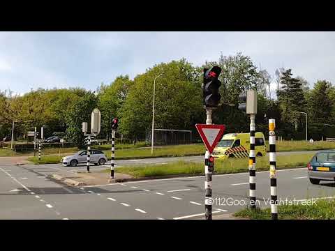 A1 Ambulance 25-115 met spoed naar Tergooi Blaricum