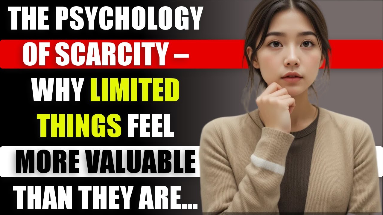 The Psychology of Scarcity – Why Limited Things Feel More Valuable Than ...
