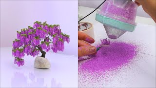 How I created a miniature wisteria