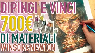 DIPINGI E VINCI 700€ DI ACQUARELLI PROFESSIONALI WINSOR&NEWTON! Contest acquarello 2024