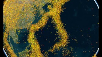 world epicenter with cesium(since from 2000)