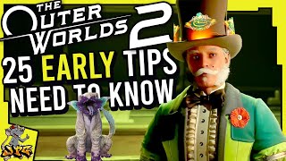 OUTER WORLDS 2 - 25 MUST KNOW Starter Tips You Need! #outerworlds2