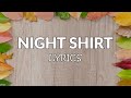 Night shirt lyrics  alex wassabi  vanessa merrell  schmoyoho