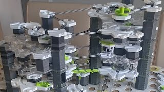 Inside a Giant GraviTrax Marble Run 🟢 | Twists, Drops & More