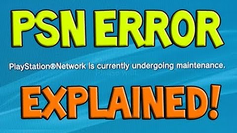 Why is PSN down? Hacked? - Playstation Network Maintenance Error 80710a06 (Sony)