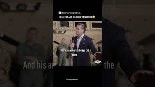 Pete Hegseth's Trump impression is spot on — watch for yourself.