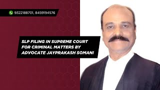 admin/ajax/SLP Filing in Supreme Court for Criminal Matters by Advocate Jayprakash Somani