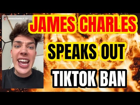 James Charles TikTok Banned before makeup release