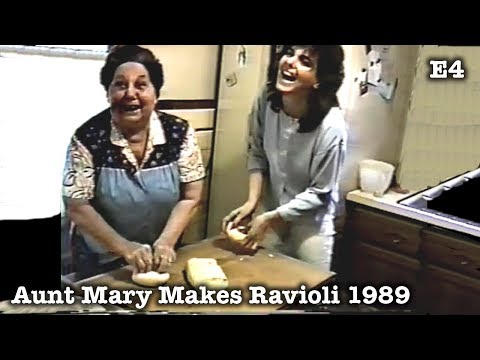 Aunt Mary's Kitchen - Today We make Ravioli