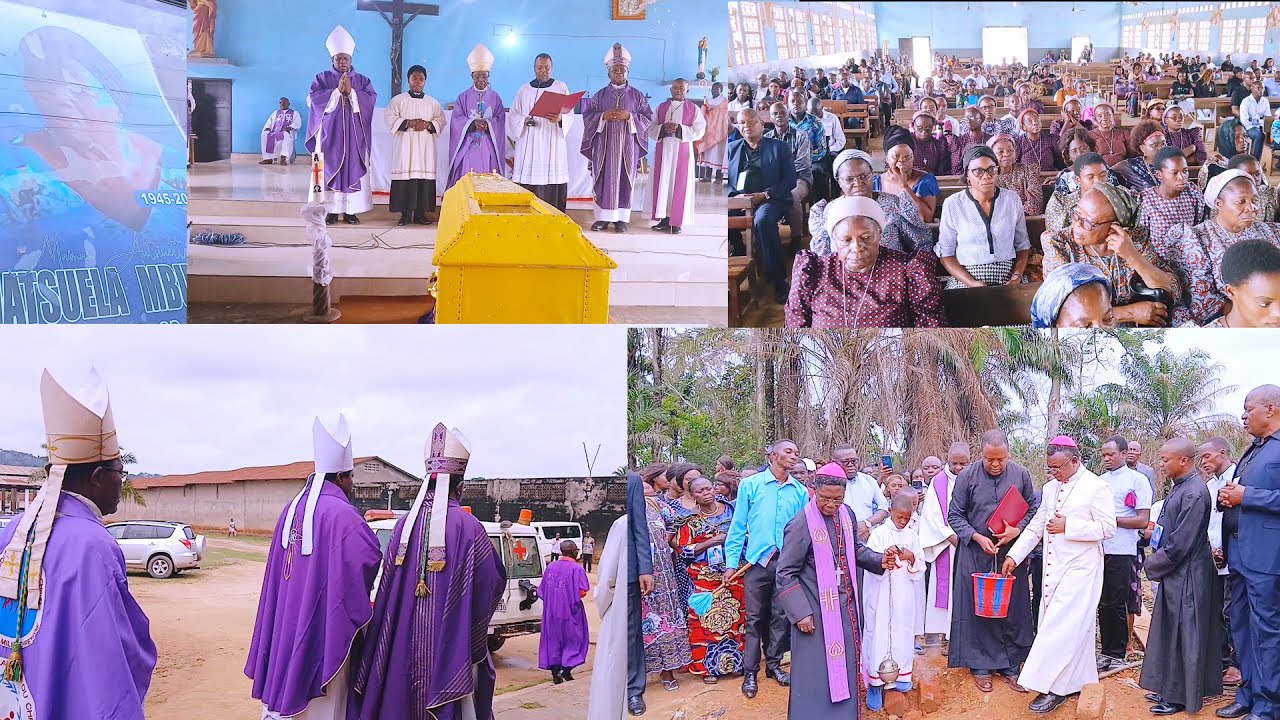 ENTERREMENT A PATU DE LA MERE BIOLOGIQUE DE Mgr PHILBERT TEMBO EVEQUE DE BUDJALA😭MAMAN ANTOINETTE