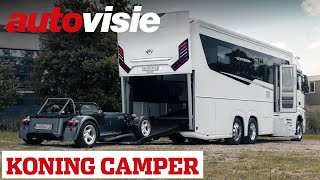 Extreme camper: penthouse op wielen met garage | Autovisie