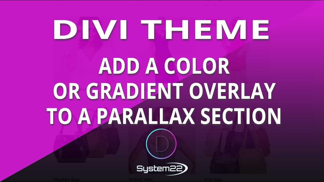 Thêm các lớp Gradient hoặc Màu sắc cho các phần Parallax của Divi sẽ đem lại chiếc giao diện góc cạnh và ấn tượng hơn. Tuyệt vời khi mà bạn đã biết cách tùy chỉnh các Gradient Overlay với Divi Theme.