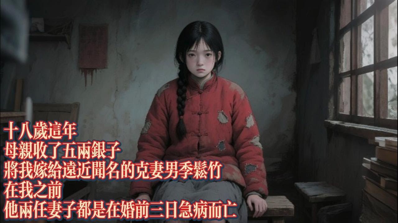 十八歲這年，母親收了五兩銀子，將我嫁給遠近聞名的克妻男季松竹｜恐怖動漫｜懸疑動漫｜虐心動漫