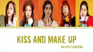 Kiss and make up lyrics