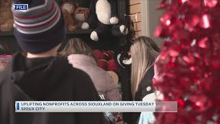 Uplifting nonprofits across Siouxland on giving Tuesday