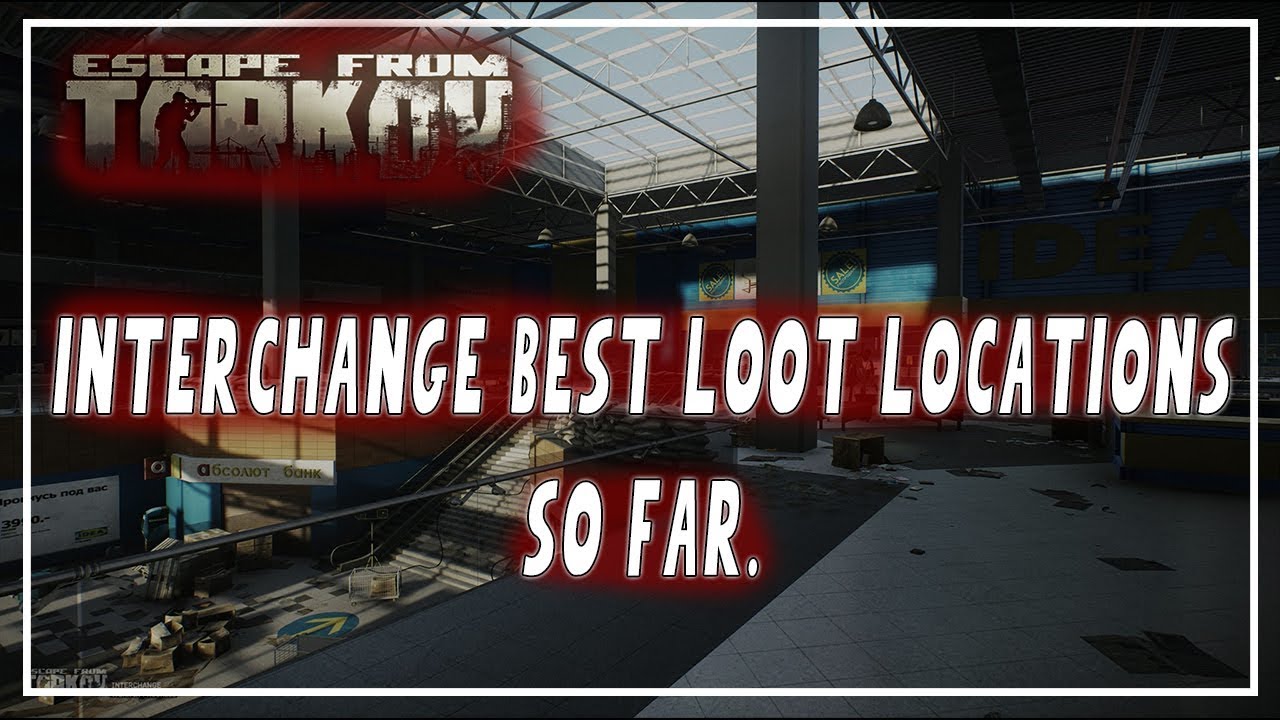 Best Interchange Rare Loot Spawns So Far Escape From Tarkov Youtube Best Interchange Rare Loot Spawns So Far Escape From Tarkov Youtube