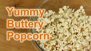 How To Make Popcorn Easy & On The Stove | Rockin Robin Cooks