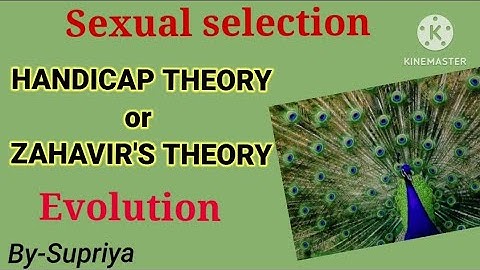 Handicap theory | Sexual selection | zahavi